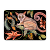 Set of Two Camp Critters Bush Baby Night Hard Board Placemats