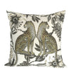 Lovebird Leopards Stone Cushion Cover