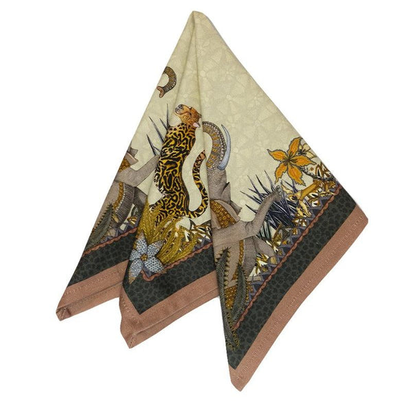 Set of Two Sabie Forest Napkin in Stone